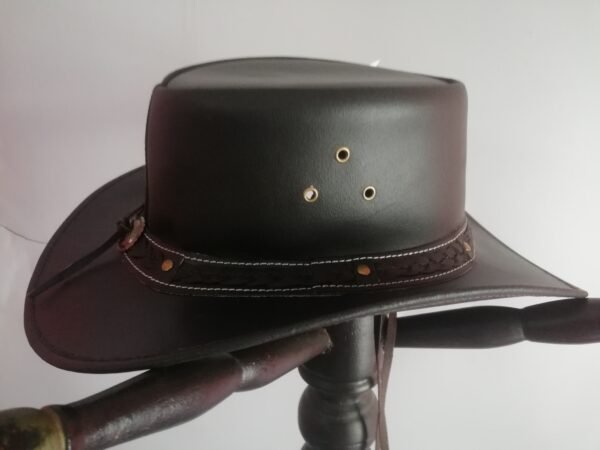 Cowboy Split Leather Hat