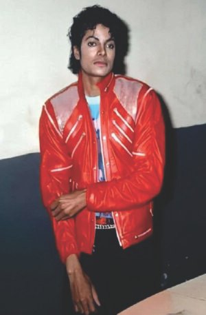 Michael Jackson Red Leather Jacket Beat It